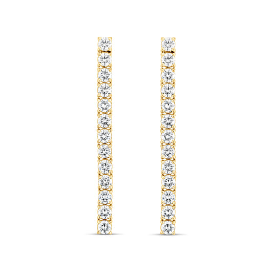 Classics Tennis Pendant Earrings