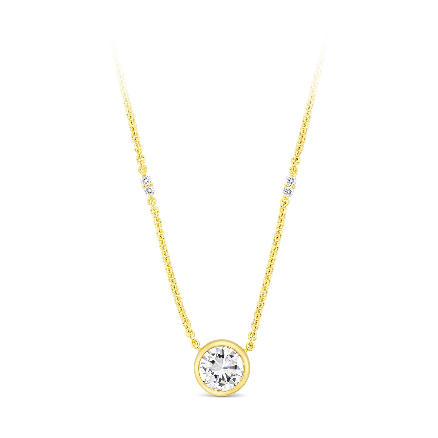 Bespoke Large Solitaire Classics Necklace