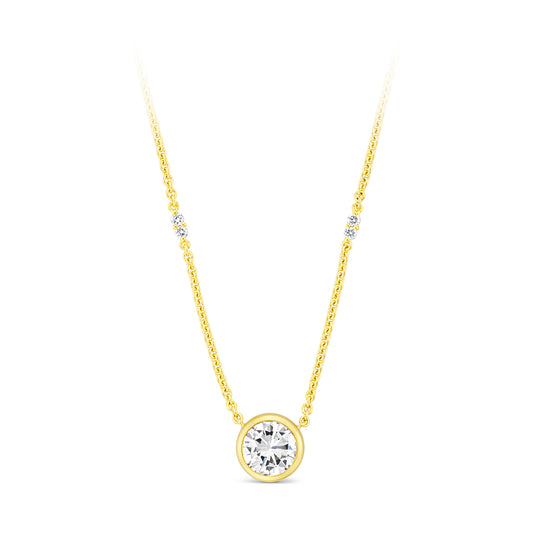 Bespoke Large Solitaire Classics Necklace