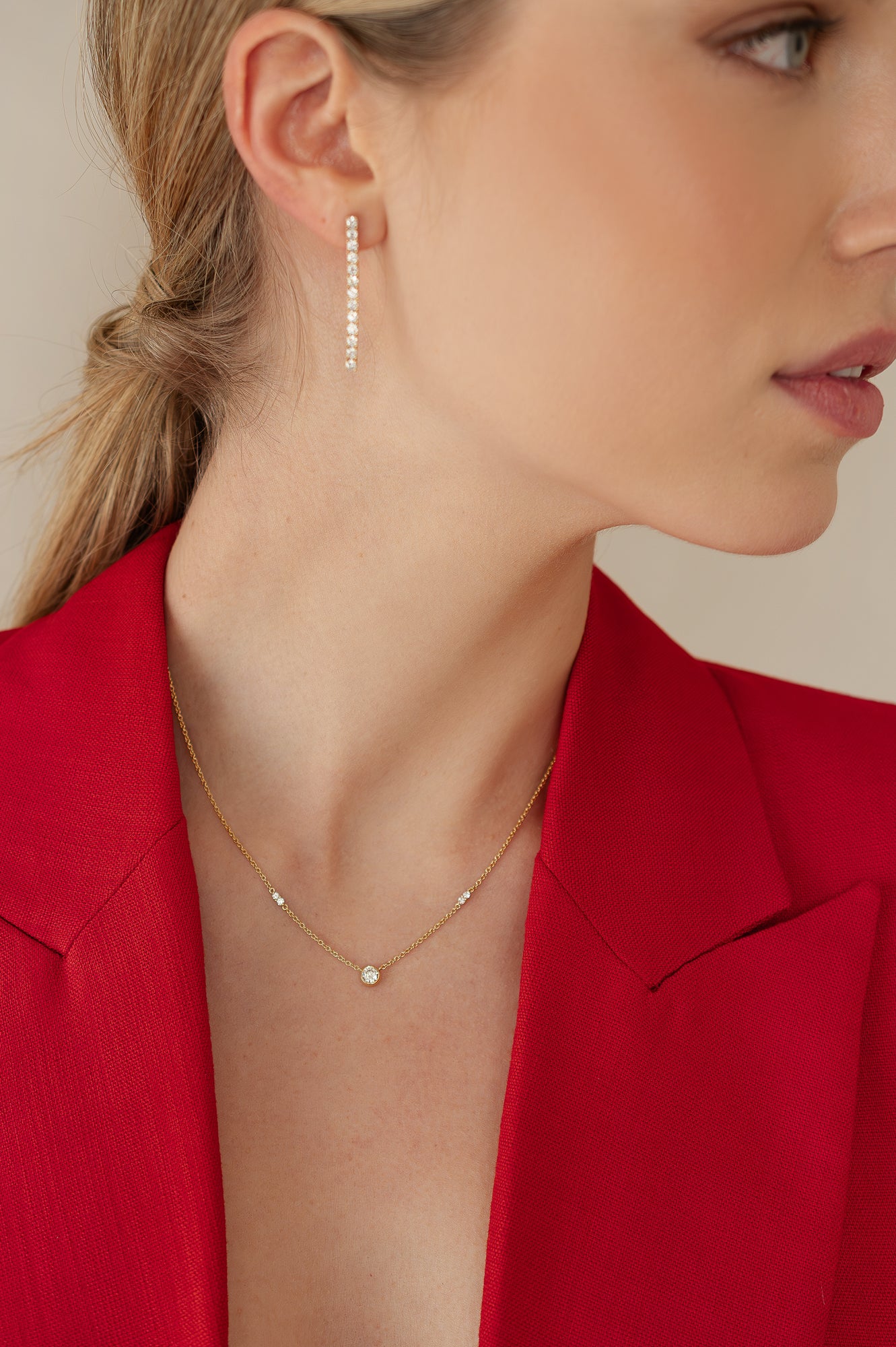 Solitaire Classics Necklace
